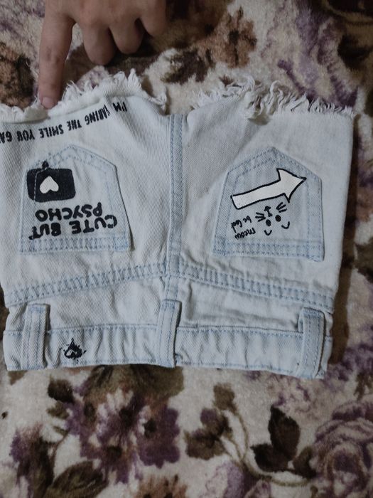 Шорты джинсовыее