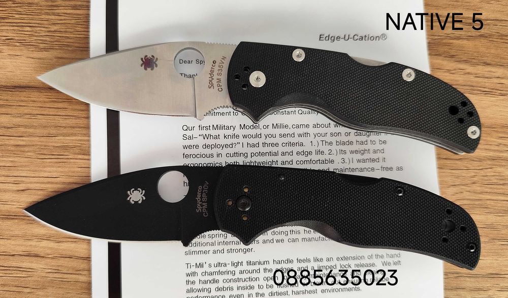 Spyderco Native 5 C41 / Native Chief C244