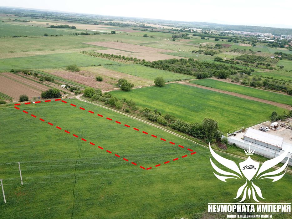 Продавам земя 3500 кв.м - втора линия в Асеновград до фирма Полигруп
