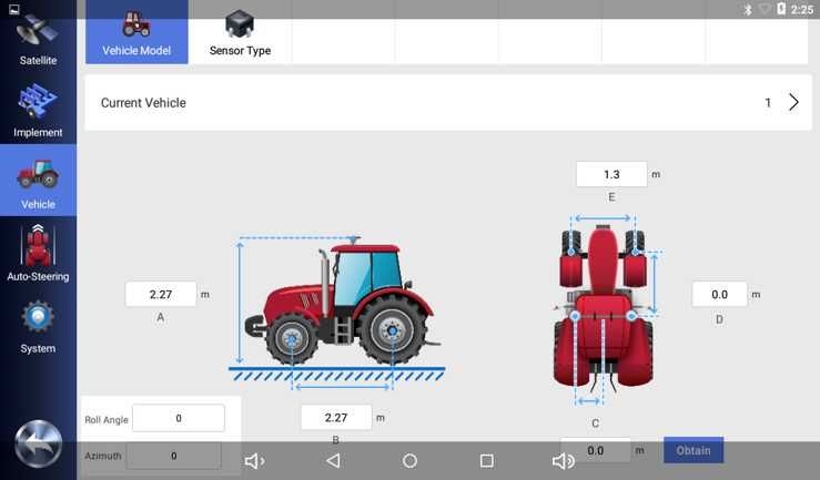 GPS Agricol - T-Line Protrack - precizie 2,5 cm, semnal RTK+