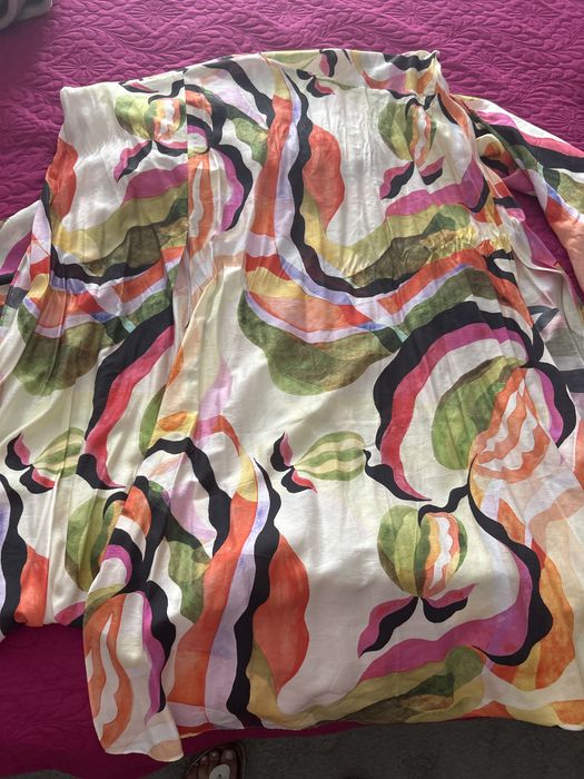 Superba rochie de vara H&M snururi si fente - XL