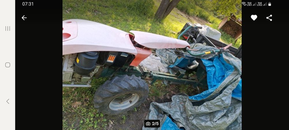 Remorcă  cu motor
