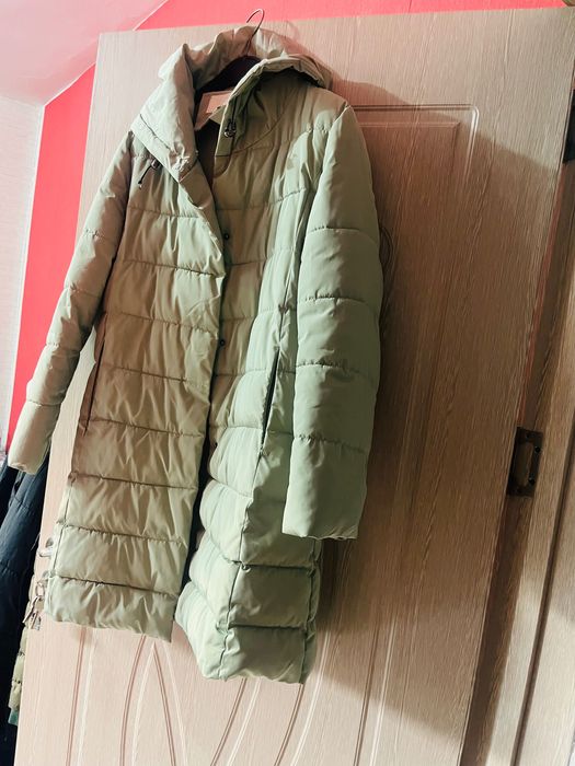 Дамско зимно яке цвят мента