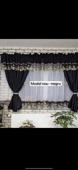 Set draperie si perdea+fundite