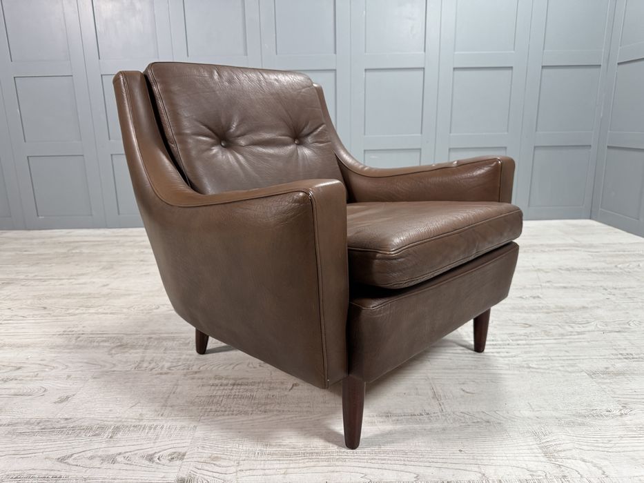 Кожено датско кресло от Georg Thams от 70-те Д1122