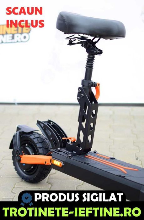 KuKirin G2 PRO 2026, motor puternic 600W, frane cu disc, roti 9 inch, SIGILATA, Super pret, livrare rapida