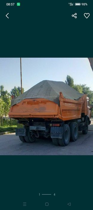 Kampot kompot klines chinoz qum sheben грунт песок клинец щебень камаз