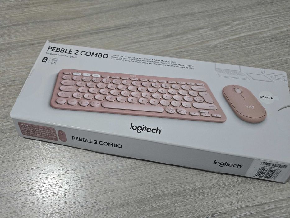 Tastatura Logitech K380 roz, ca noua