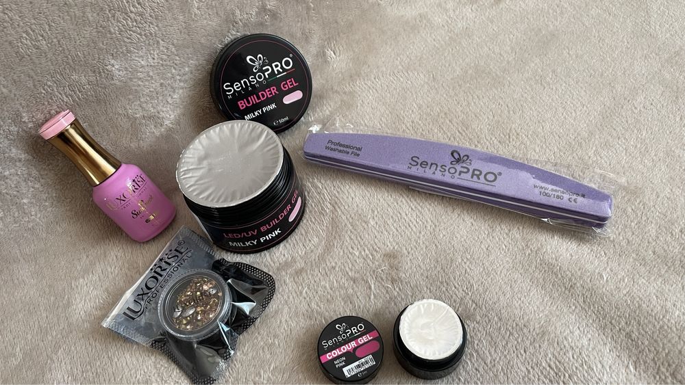 Set manichiura (uscare lampa LED/UV)