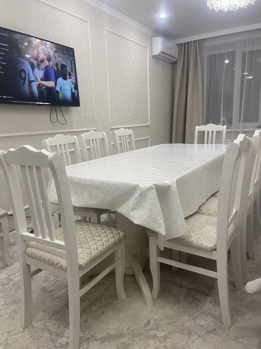 Стол деревяный раздвижной