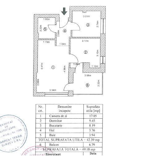 2 Camere Politehnica Park Residence Metrou Grozavesti et 7/9 an 2016