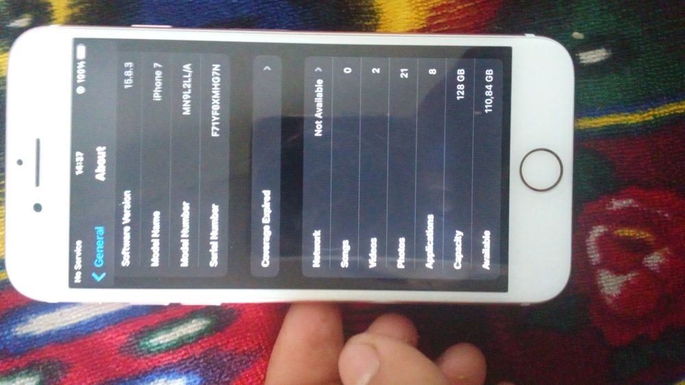 Iphone 7 128 tali zaryadi koʻpga yetadigan luboy telefonga almashtiram