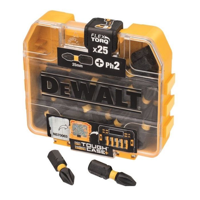 DeWALT Битове PH2 DT70555T / PZ2 DT70556T  Усилени Битове за Импакт