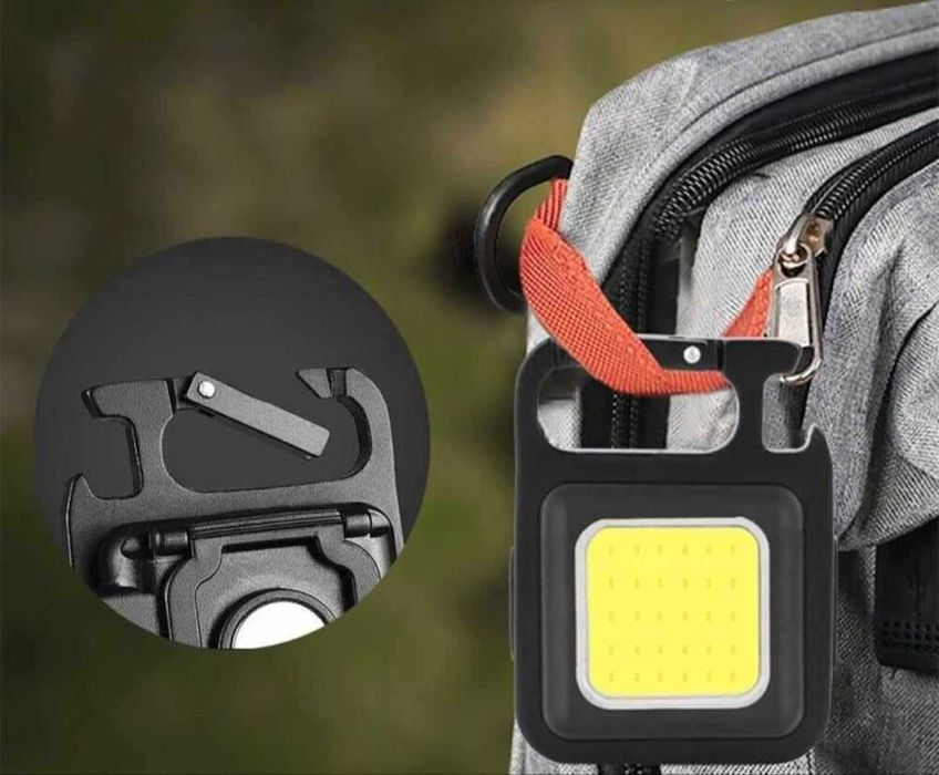 Мини лед фенер с магнит