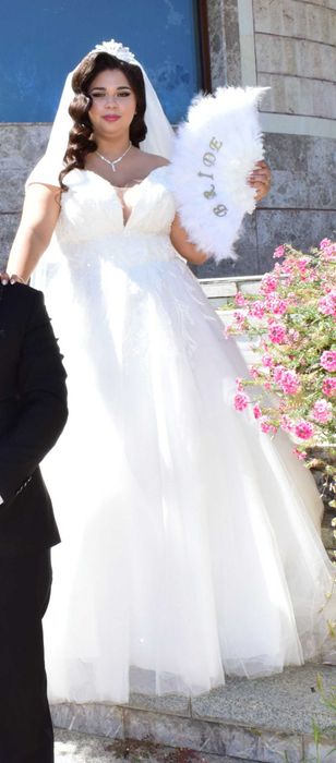 Булченска рокля-с подарък воал