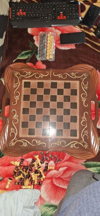 Шахматы , нарды , шашки 3 в 1