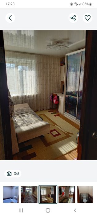 Продам 3х комнатную на КШТ