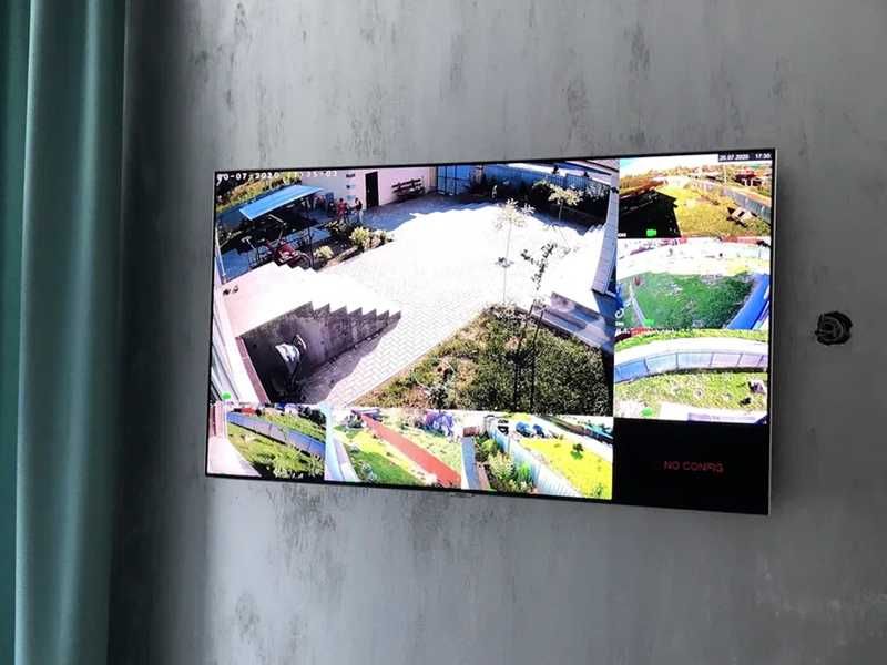 Камера установка видеонаблюдени