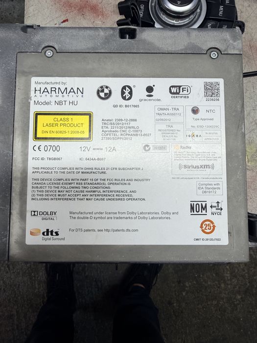 Navigatie mare NBT bmw seria6 f12 f13 f06