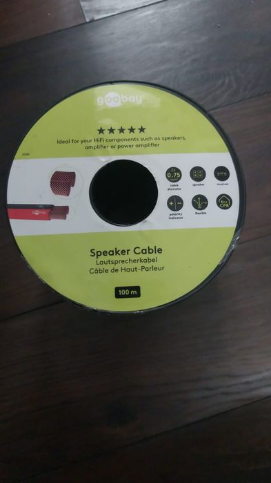 Cablu de alimentare Goobay nou 1.5mm/ 0.75mm