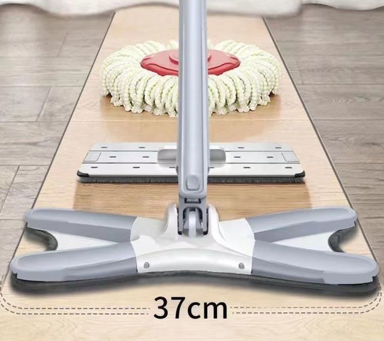 Уред с микрофибърна подложка за миене на под / Глава на моп: 32 * 14,3