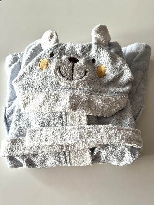 Детска хавлия с качучка и пончо