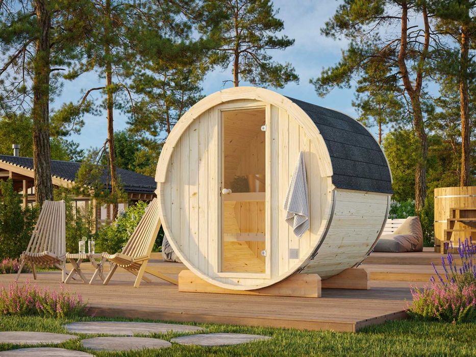 Sauna Rotunda tip Butoi