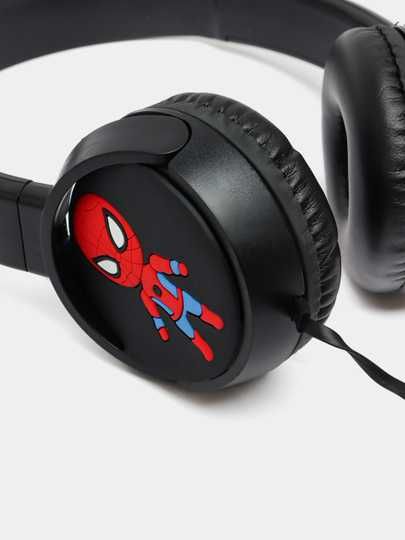 Детские наушники Марвел с дизайном Человека Паука, c микрофоном