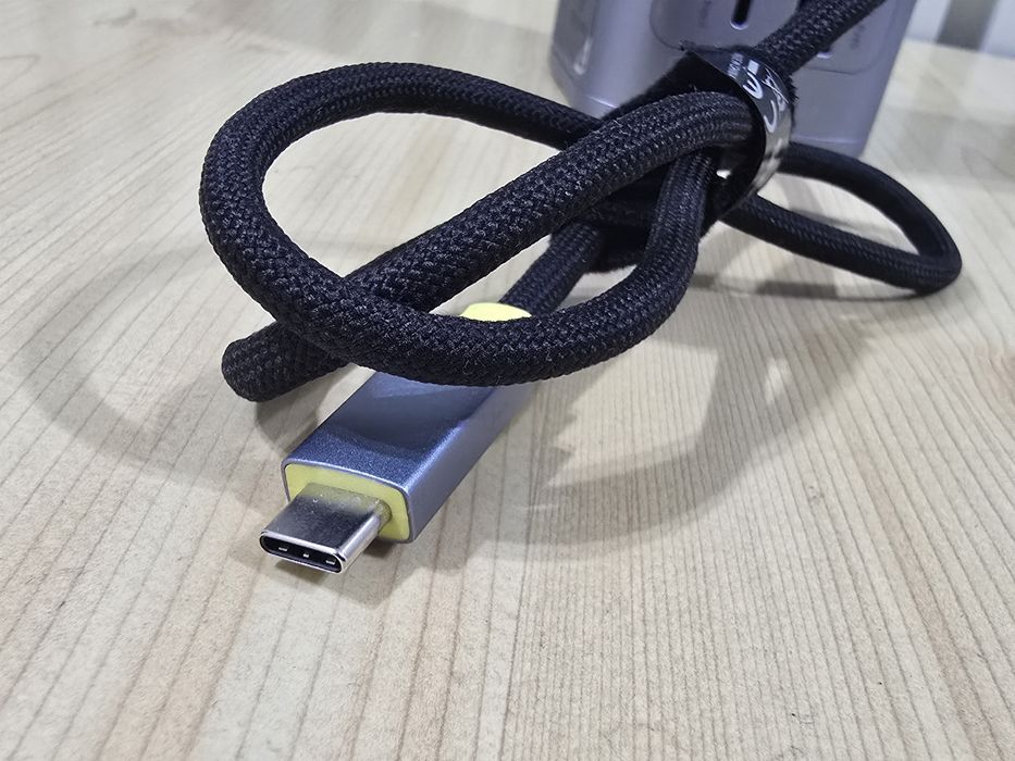 Докинг станция Baseus, 100 W, USB-C, сива