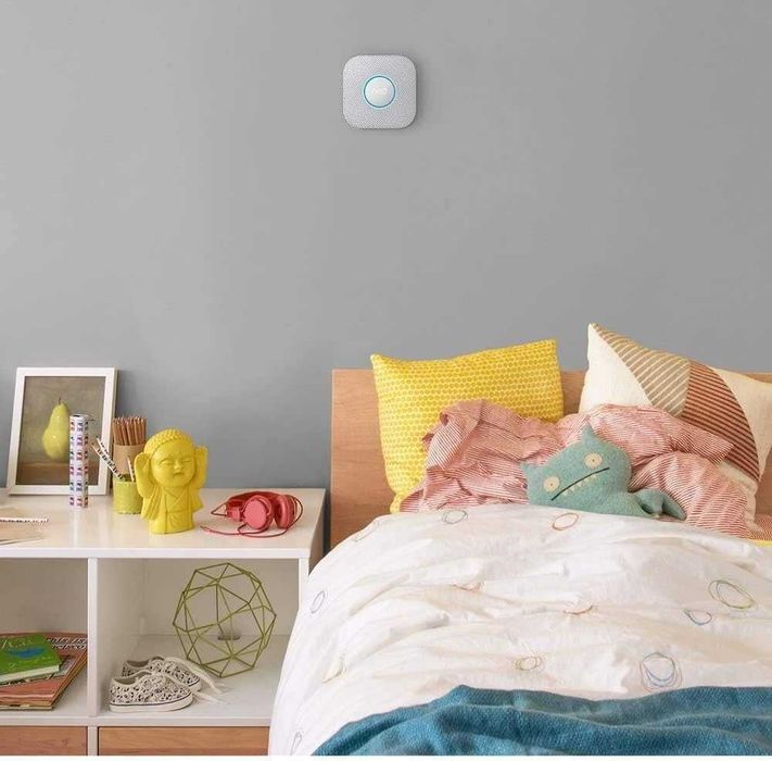 Senzor de CO & Fum Nest Protect,Google Nest,pe baterii,Wi-Fi ,sigilat