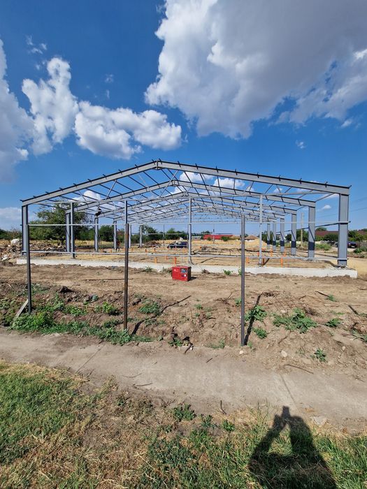 Vand hala metalica structura 24x25x5 metri