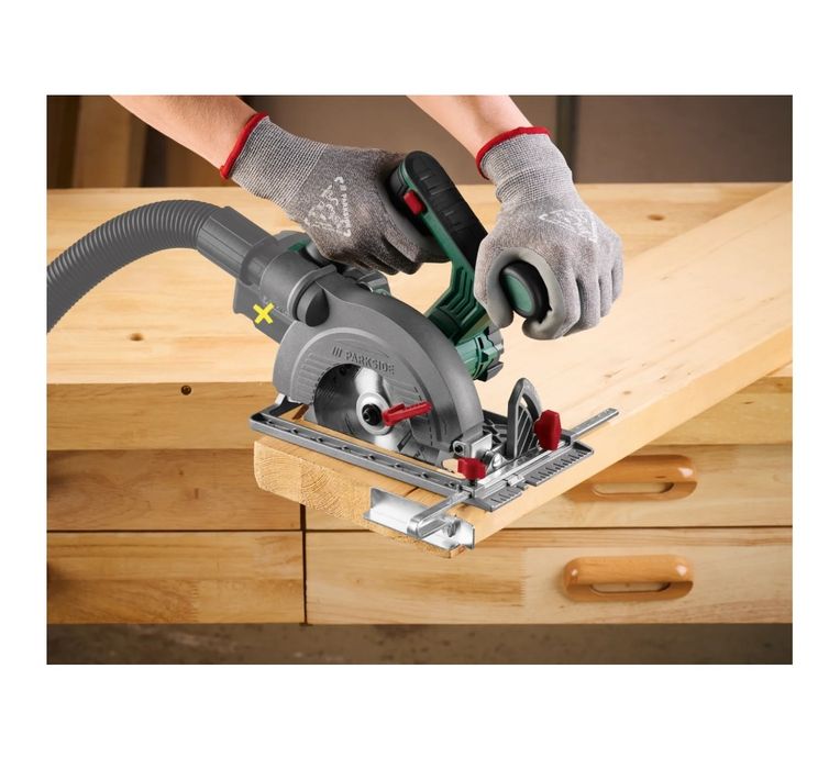 Circular parkside pe acumulator 20v valiza de transport