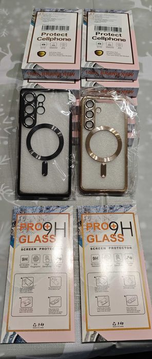 Samsung Galaxy S25 Ultra и S25 + защитен екран. Калъф, case, гръб