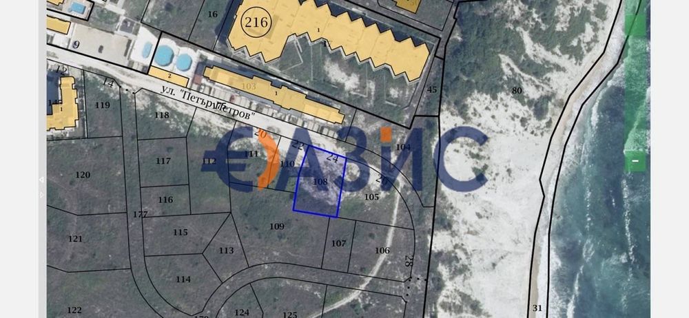 Продава се Парцел в Бяла - 814 кв.м за 112 €/кв.м - Снимка #6