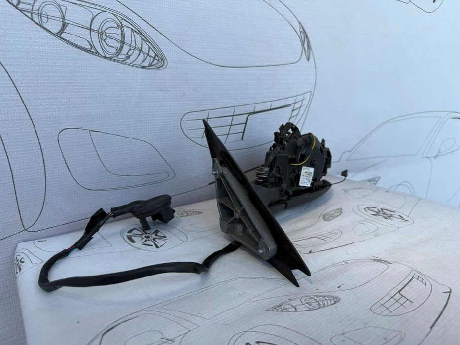 Mecanism Oglindă Exterioară Partea Stângă Audi A3 8P 2011 / 2005-2013 Cod OEM 8P1858531 (5E2)