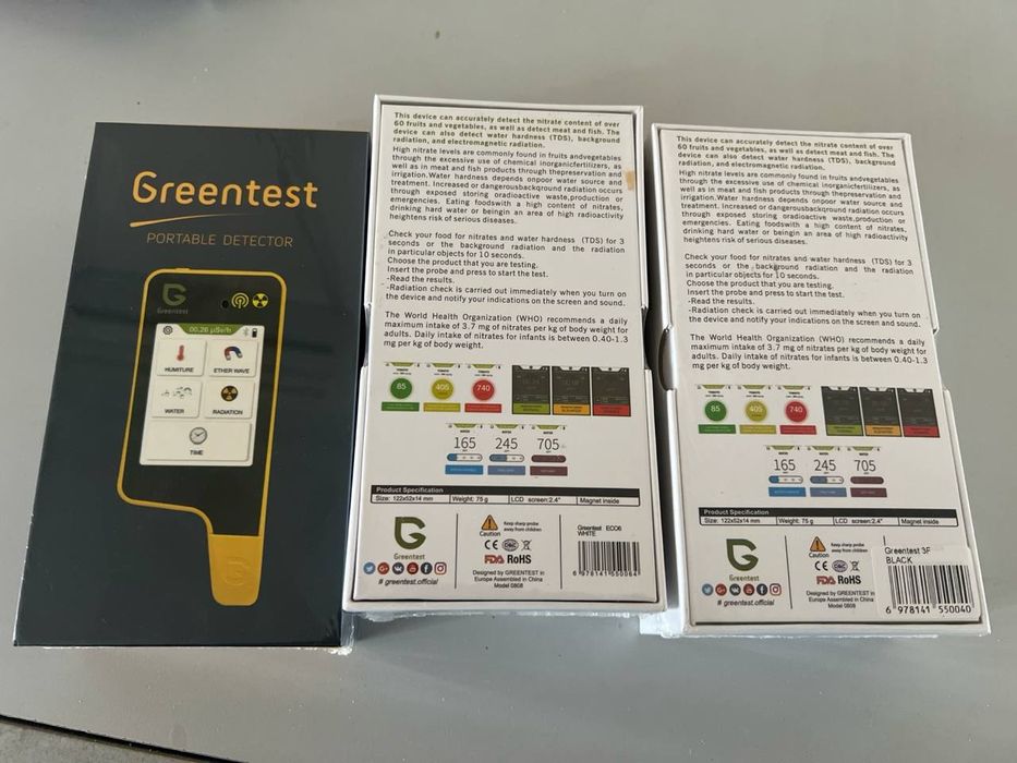 Нитратомер Greentest 3F-T, ECO 6T, V8. Нитрат ўлчагич, дозиметр