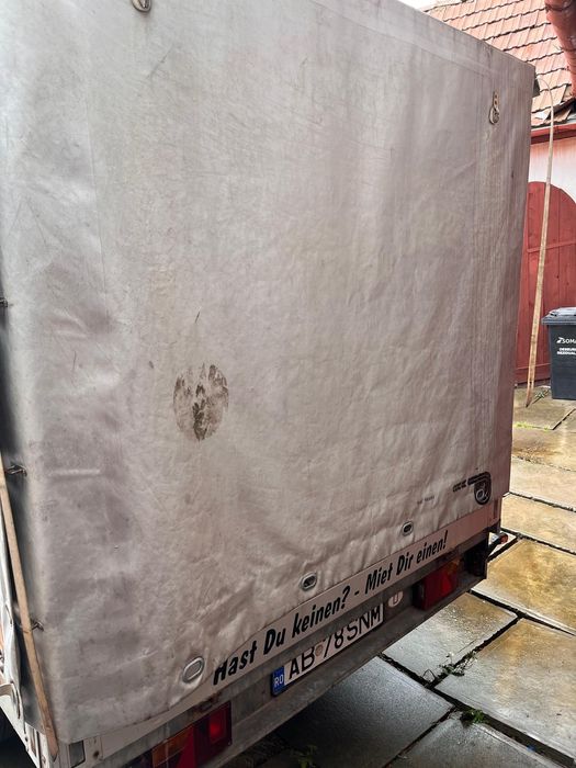 Vând remorcă humbaur cu sistem de frânare ,2000kg