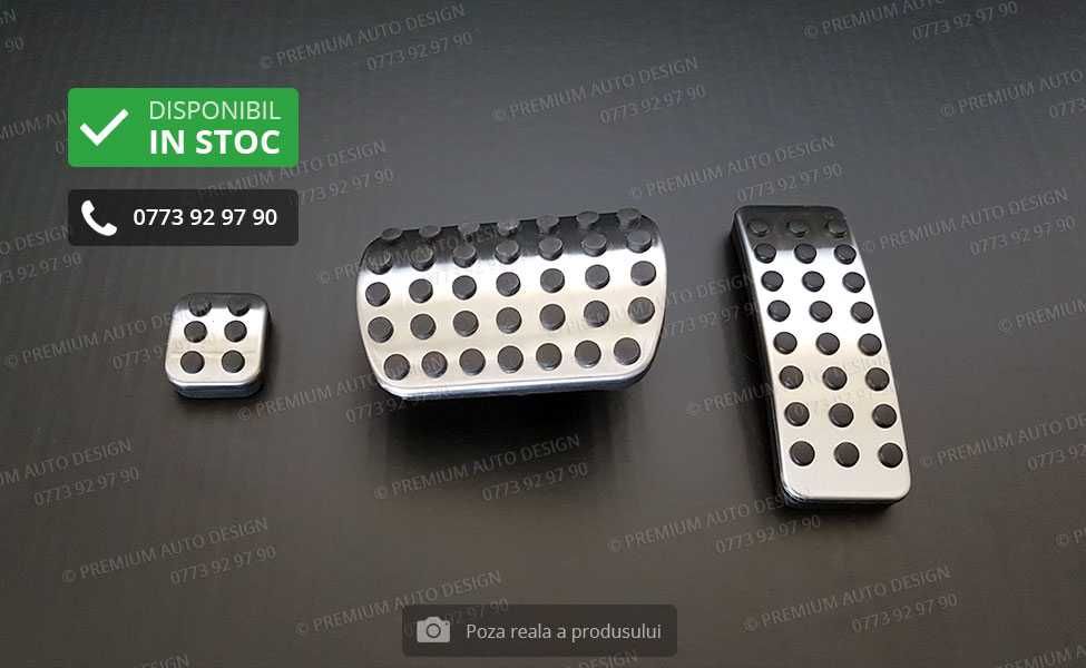 Ornamente INOX pedale AMG - Mercedes A, B, CLA, GLA, M, GL, GLE, GLS