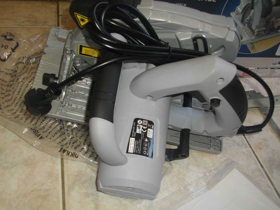 Нов 1500W Лазерен Ръчен Циркуляр Duro Pro Немски Комплект Реже 62мм