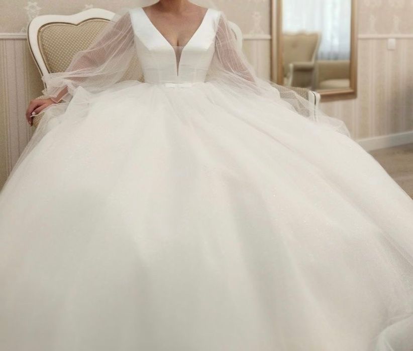 Новое свадебное платье