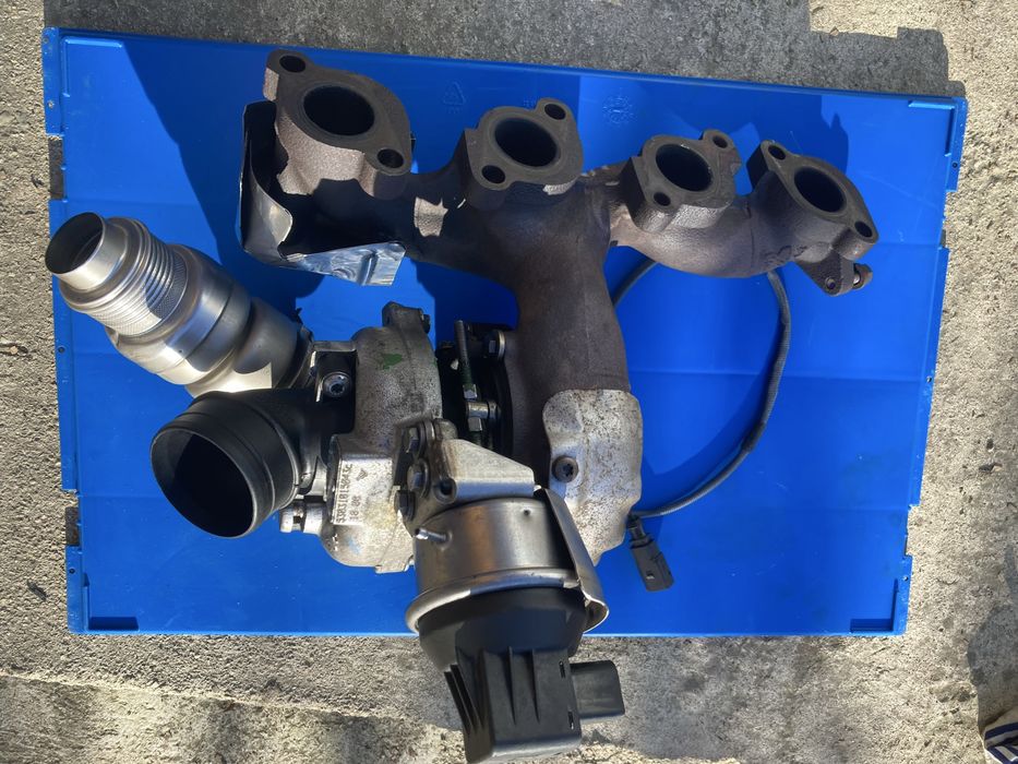 Turbina injectoare egr ambreaj clapeta piese motor  20 tdi euro 5