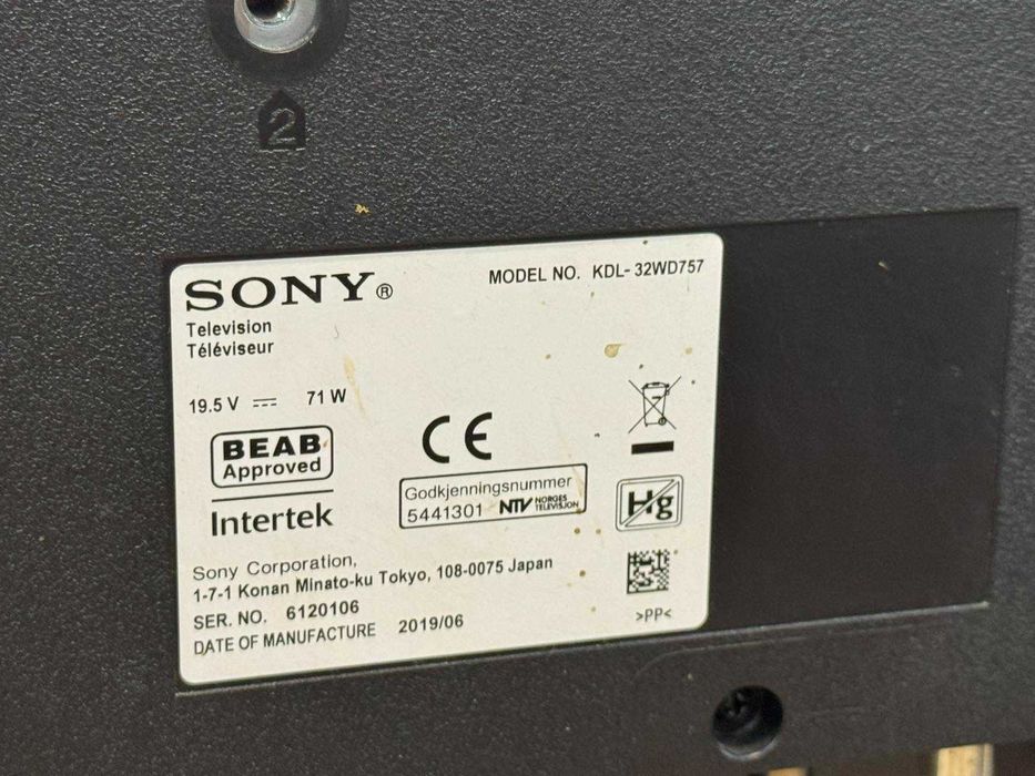 Телевизор Sony Bravia KDL-32WD757
