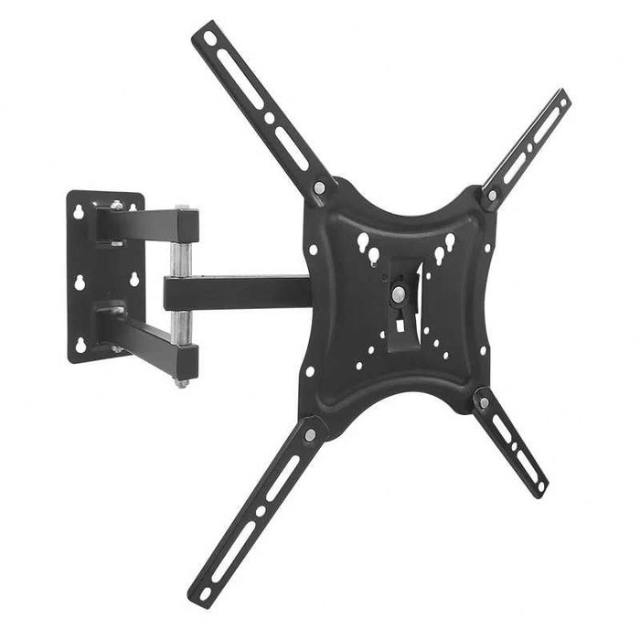 Suport TV perete universal Stativ televizor brat flexibil pivotant45cm