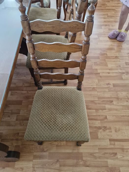 Masa lemn masiv + 6scaune