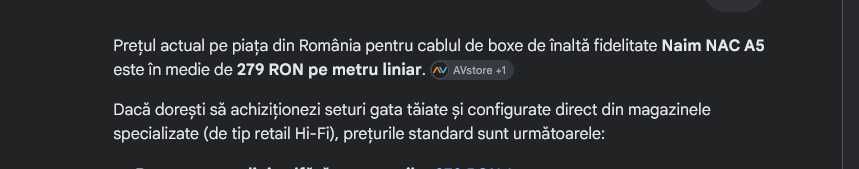 cabluri audio premium nu china origine