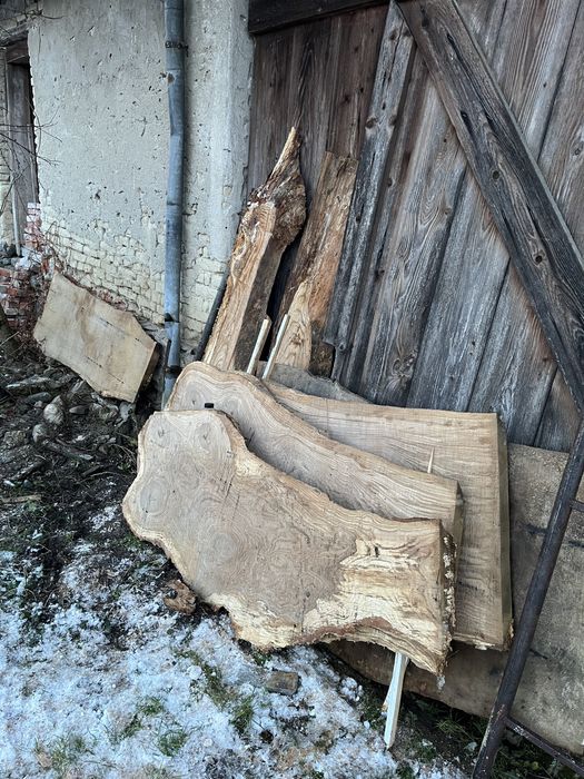 Dulapi stejar, blat masa, rasina epoxidica