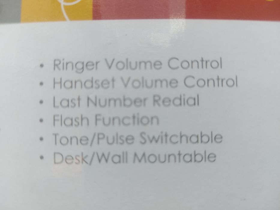 НОВ Стационарен телефон Alcatel CE29416