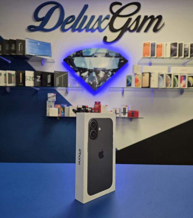 Iphone 16 / Black/White / sigilat / DeluxGSM