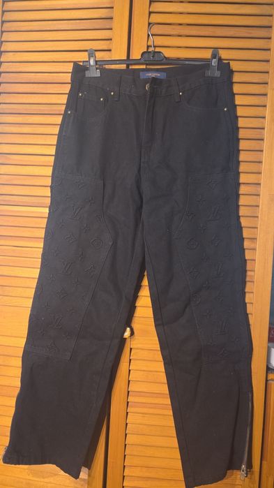 Blugi Louis Vuitton Black