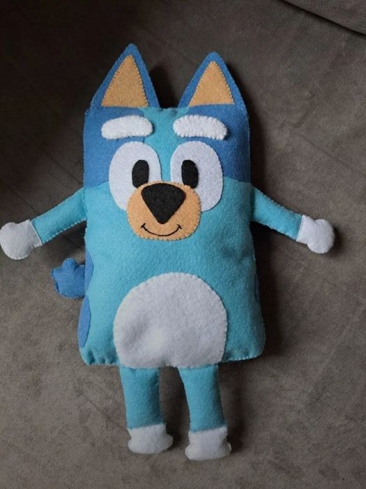 Bluey pluș handmade